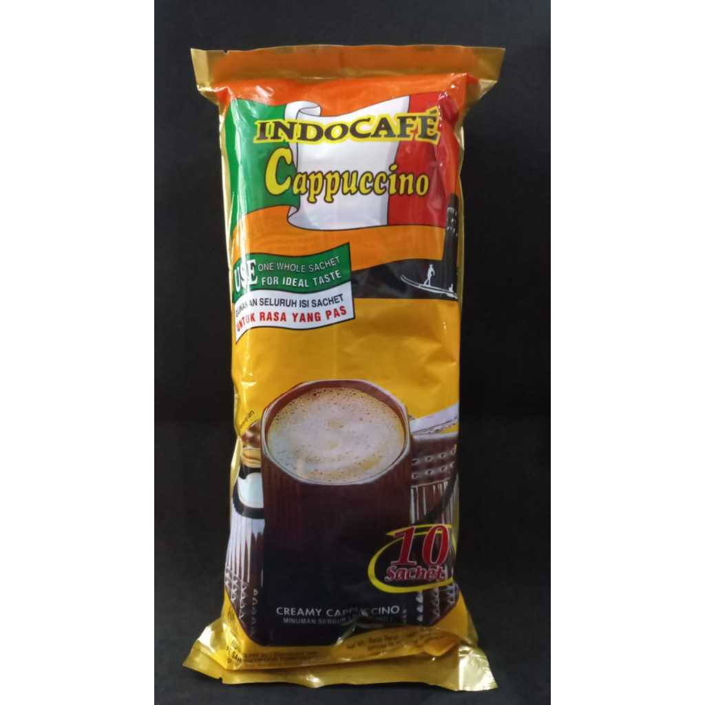 

INDOCAFE CAPPUCCINO ISI 10 SACHET X 25G