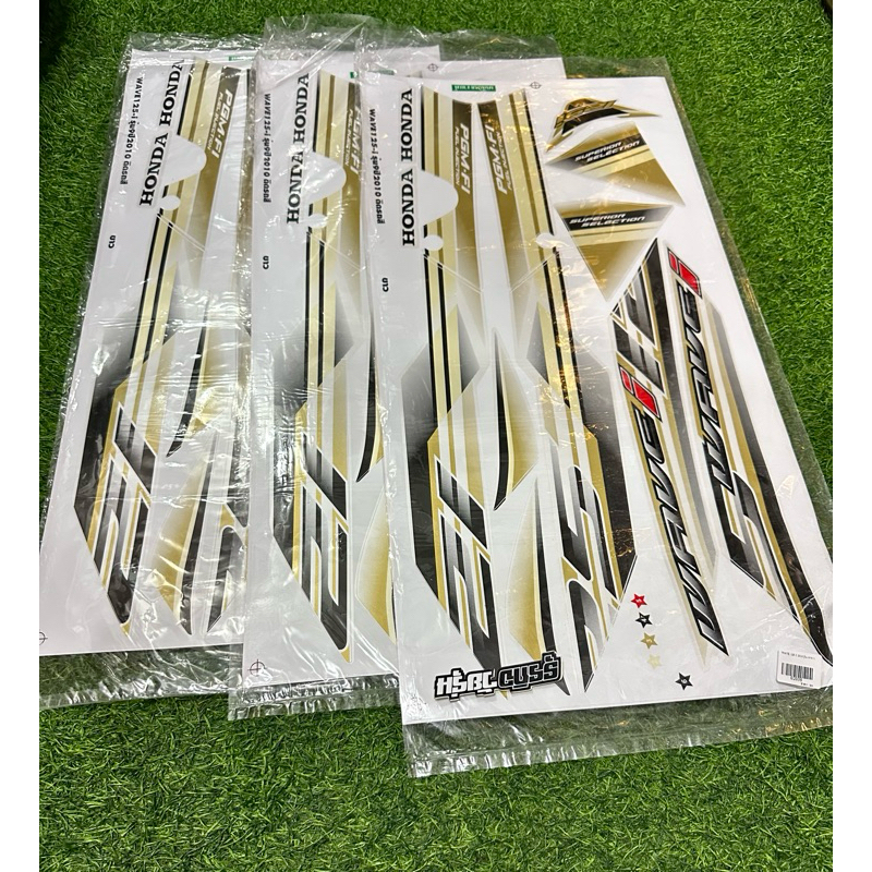 Striping wave i 125 putih bahan kodak paper thailand