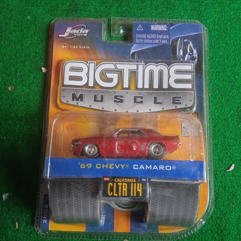 jada toys jadatoys bigtime muscle 69 Chevy Camaro 1969 Chevrolet merah California