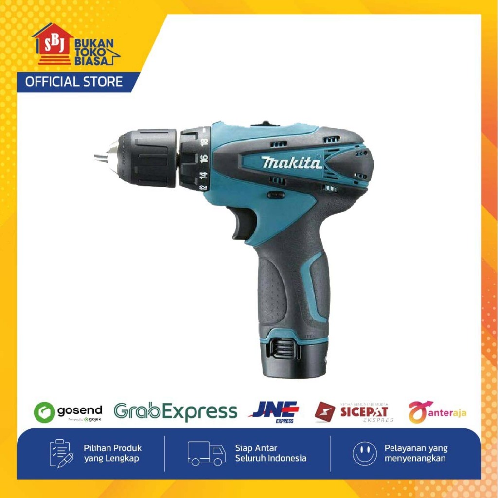Makita DF330Z Mesin Bor Cordless Makita DF 330 Z/  Tanpa Baterai