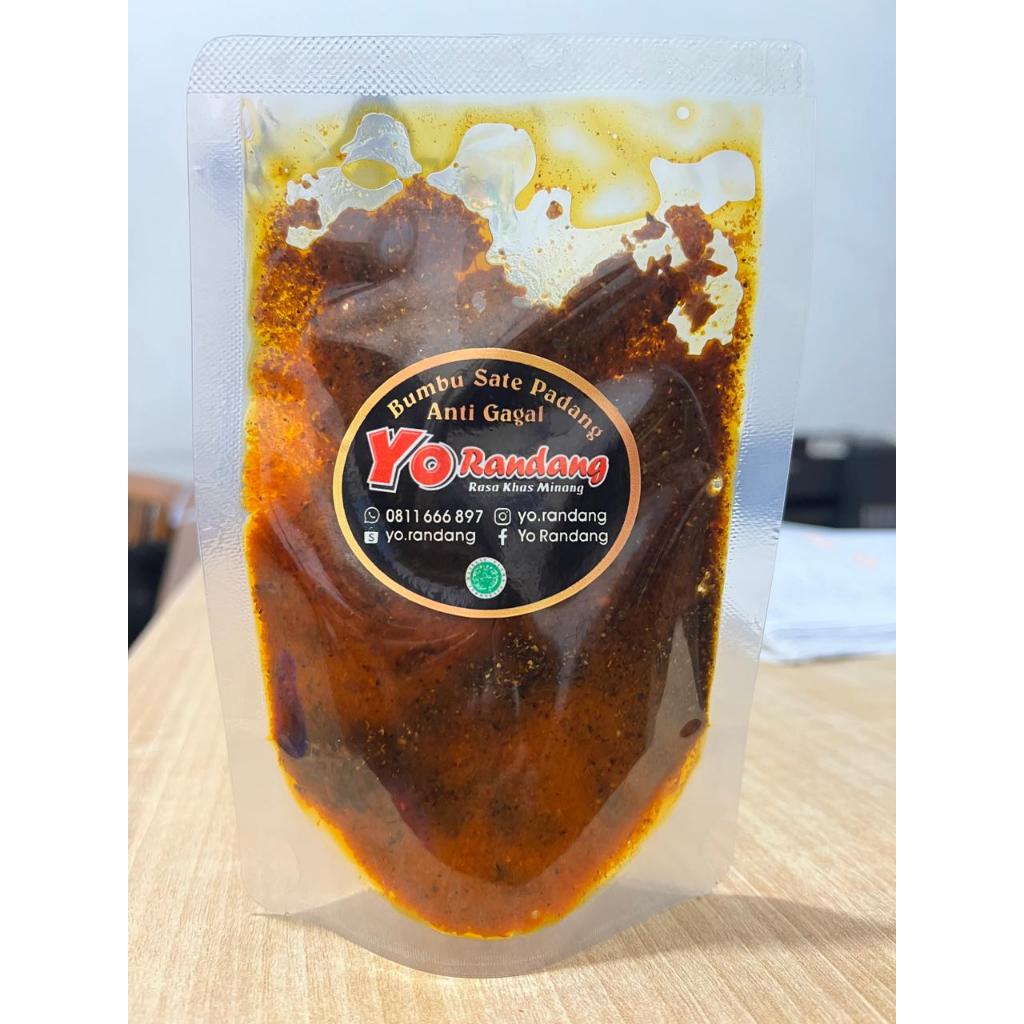 

YO Randang Bumbu Sate Padang Instan Khas Minang BPOM HALAL 140 g