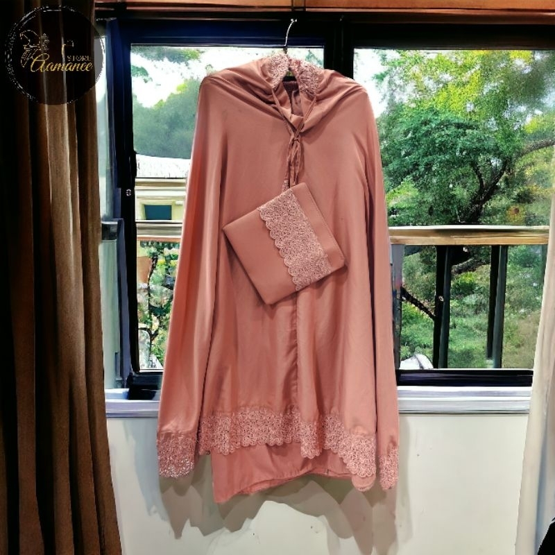 Mukena Khadijah Original Premium Katun Mikro Dewasa