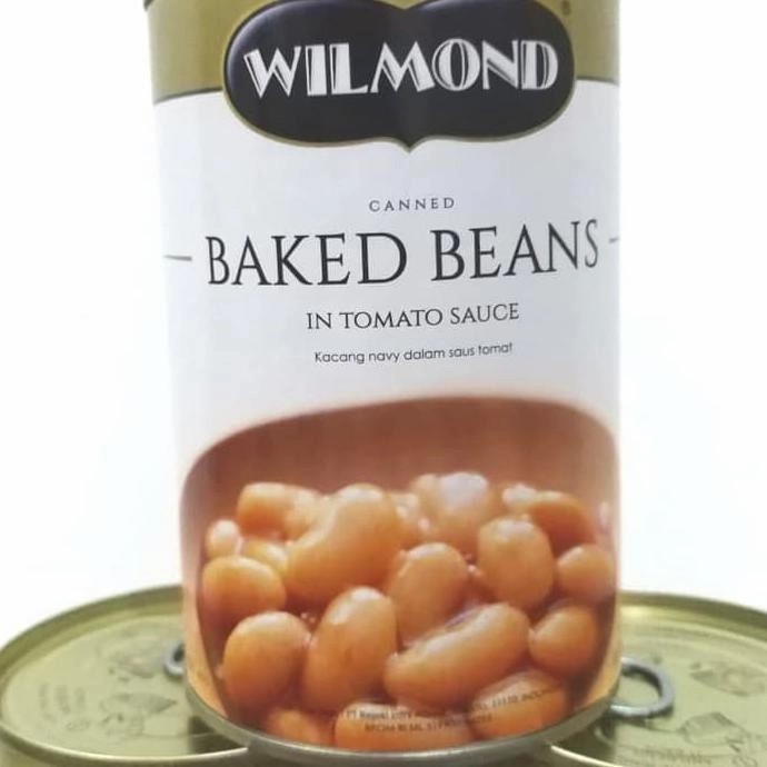 

Wilmond baked beans tomato sauce 425g kacang merah kaleng saus tomat