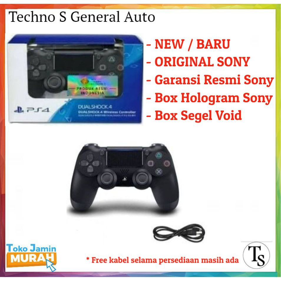 Stik PS4 OM - Stick PS 4 Ori Mesin - Gamepad PS4 Ori - Controller PS4 Original dan Baru