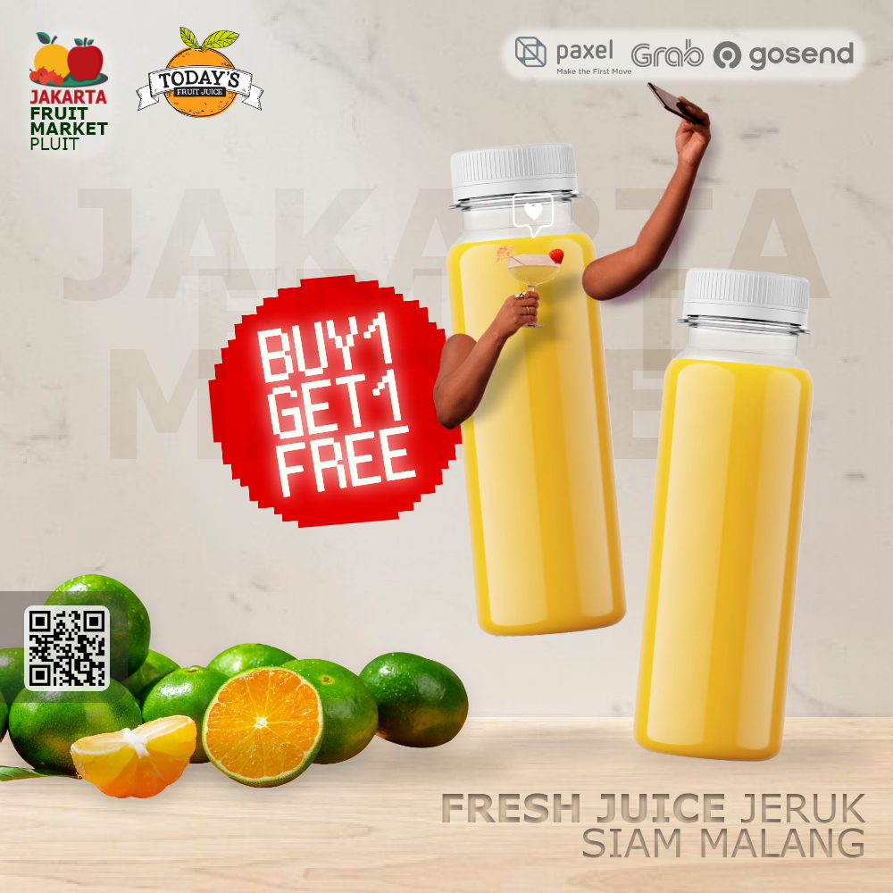 

FRESH JUICE JERUK SIAM MALANG minuman jus 100% buah asli segar