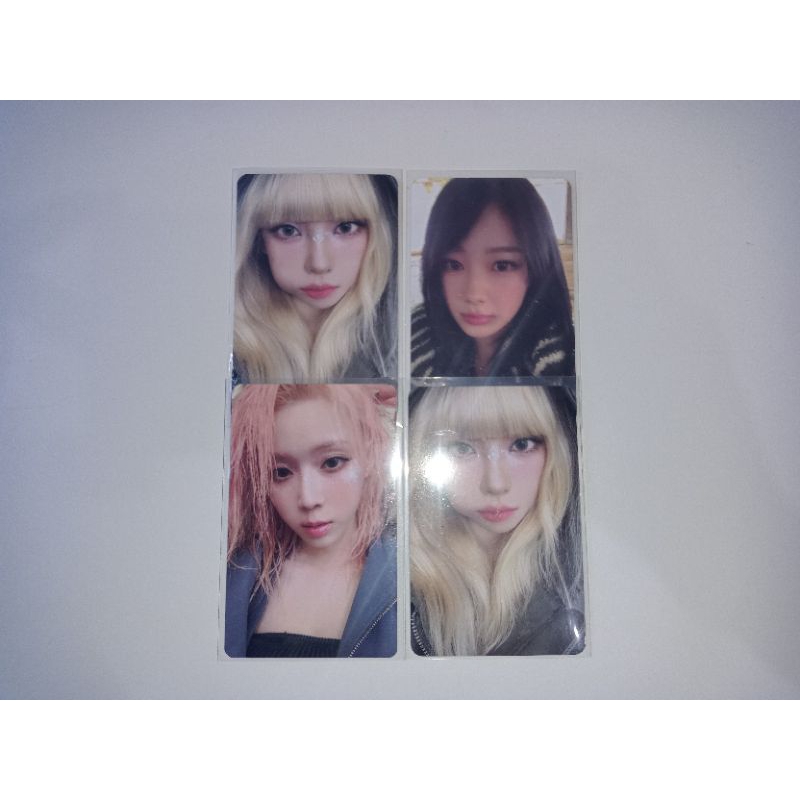 photocard pc pob benefit aespa karina giselle winter ningning armageddon my power interasia itta muk