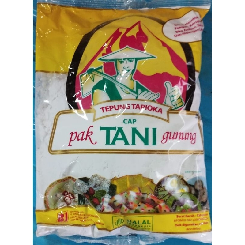 

tepung tapioka pak tani gunung 500gram