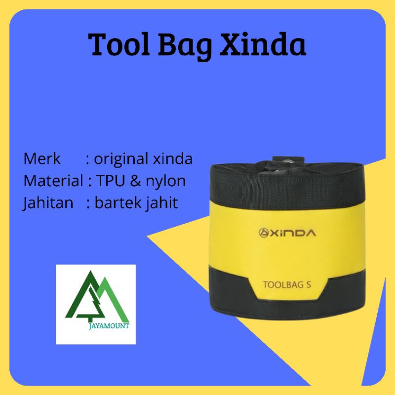ToolBag Climbing Xinda | Tas Peralatan Panjat tebing Merek Xinda | Tas Peralatan Panjat tebing
