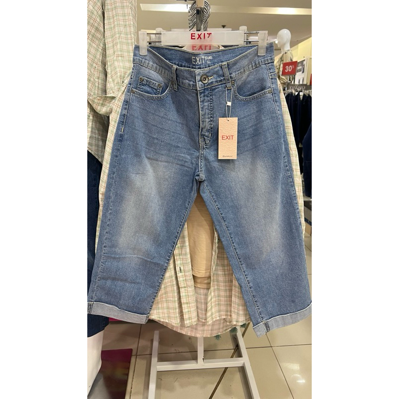 Celana jeans Cewek 7/8 , Jeans 7/8 EXIT GIRL ORIGINAL 1000% , Celana JEANS 7/8 EXIT