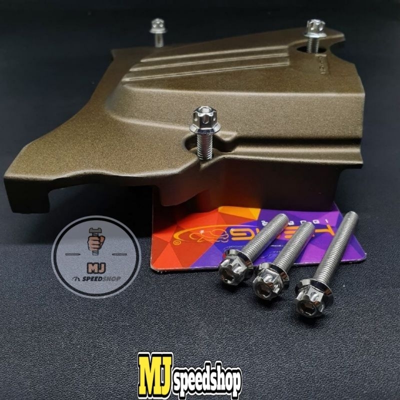 PROBOLT STAINLESS BAUT COVER TUTUP GEAR DEPAN NINJA R NINJA SS NINJA RR
