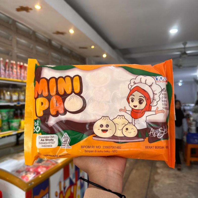 

AS-SHOFA mini pao rasa coklat isi 30