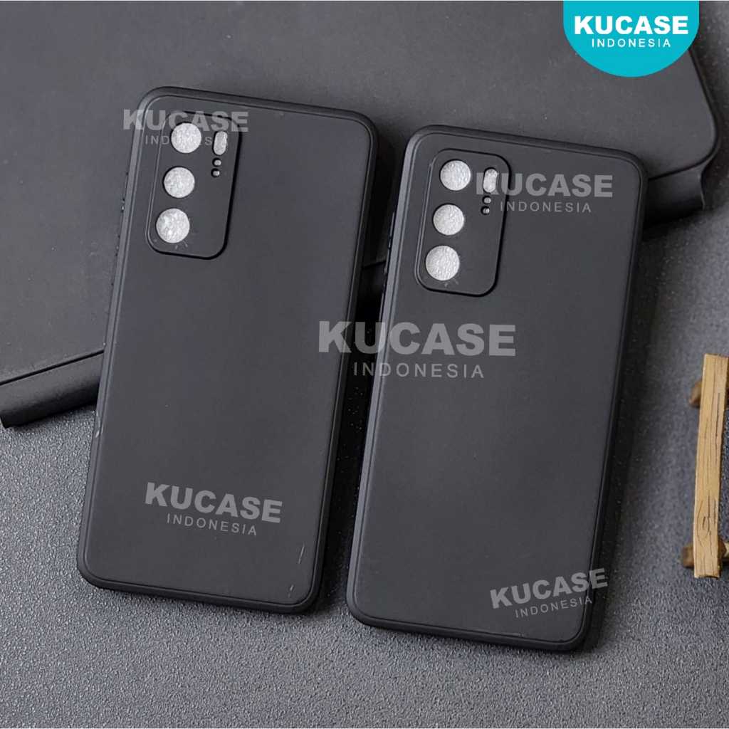Huawei P40 Macaron Square Black Softcase Huawei P40