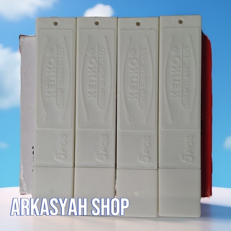 

(4 TUBE) ISI CUTTER KENKO L 150 (CUTTER KERTAS CUTTER SERBAGUNA)