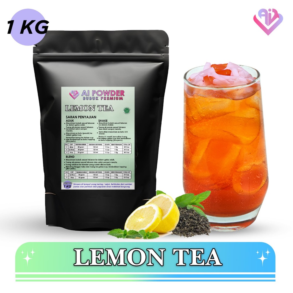 

Lemon Tea Bubuk Minuman Premium Instan 1Kg