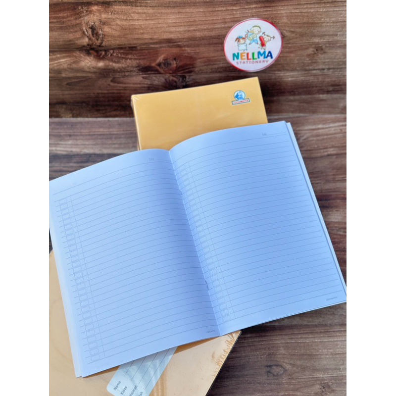 

RB Buku Tulis SINTARO 50 Lembar Caver Sampul Coklat Isi 10 Buku Tulis Boxy Besar