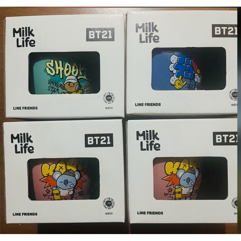 Mug milklife BT21