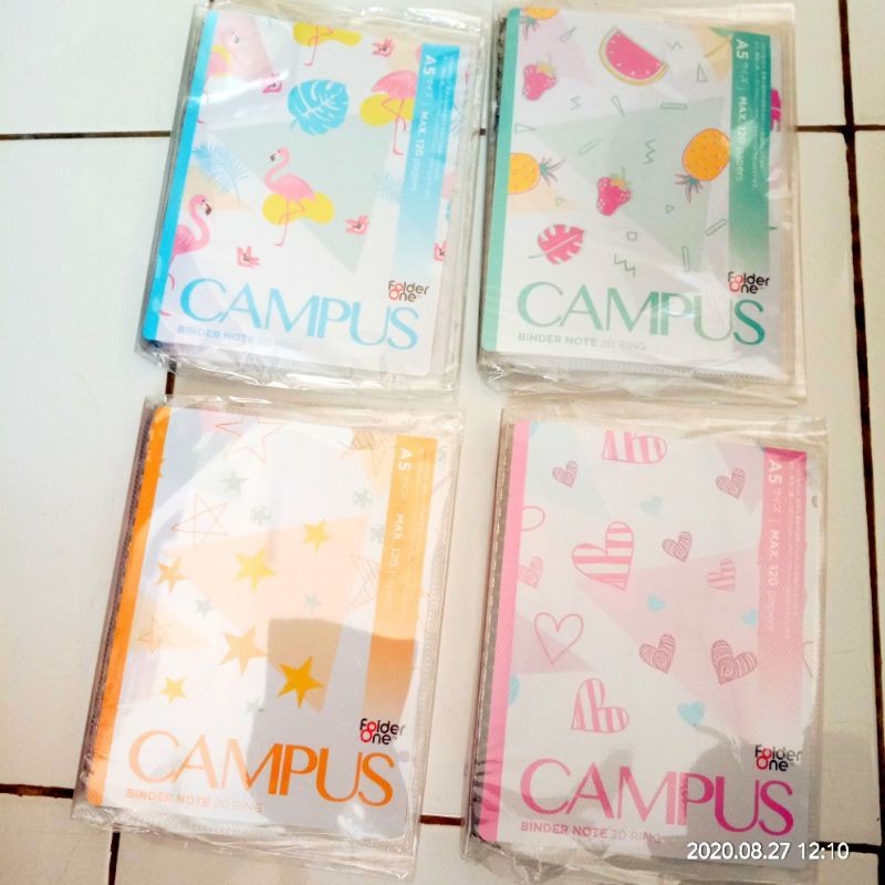 

❤️H2O❤️ Binder note / map loose leaf B5 besar. folder one