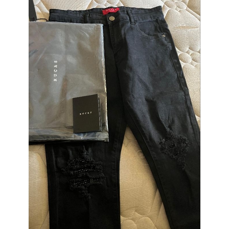 Celana jeans rucas season 15 CRYSTAL EDITION