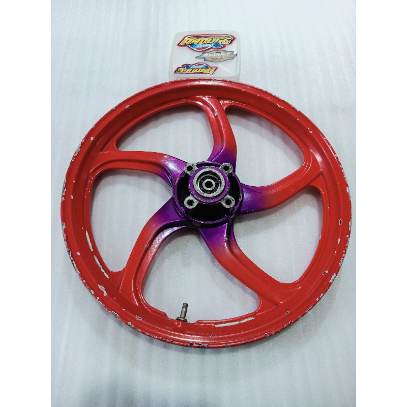 velg pelek pelk palang bintang depan Yamaha Nouvo S Malaysia