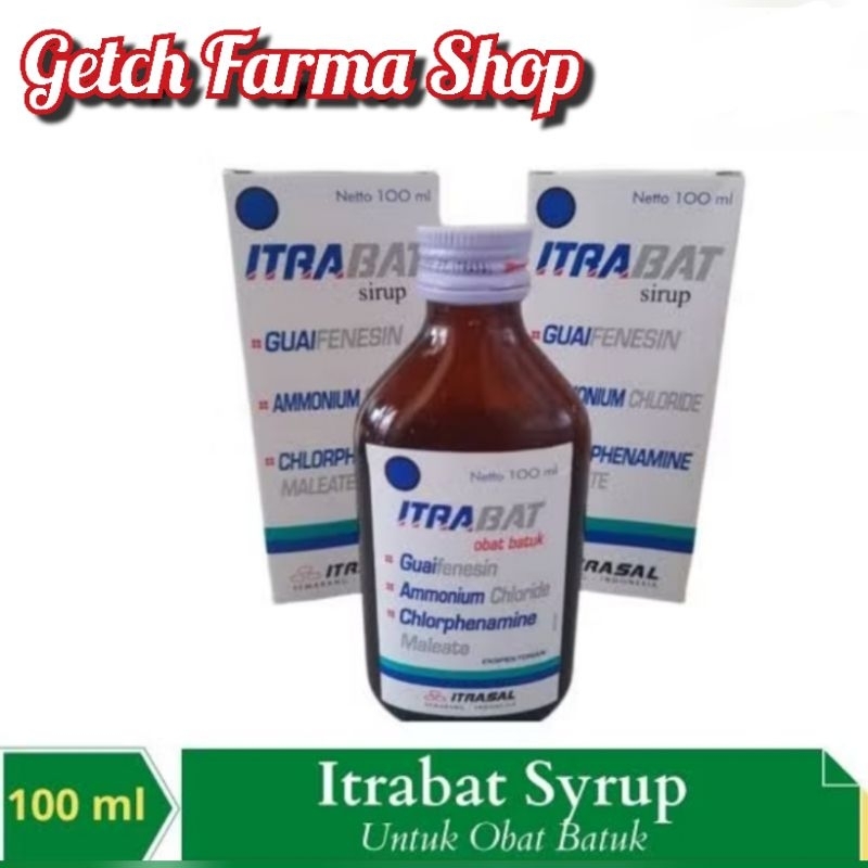 Itrabat Syrup Batuk Berdahak Dan gatal Elergi Tenggorokan