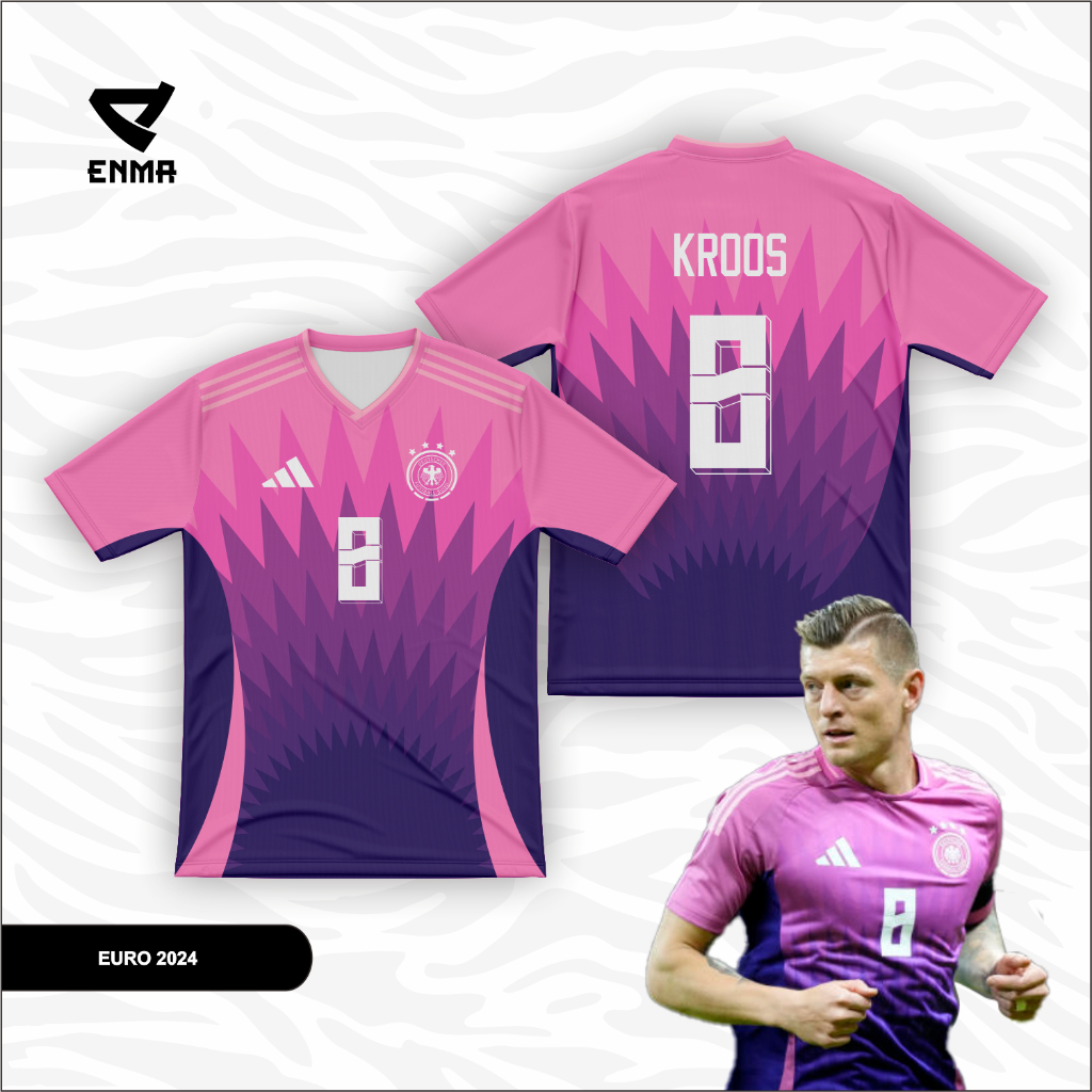 Jersey EURO 2024 - German Jerman AWAY free nameset