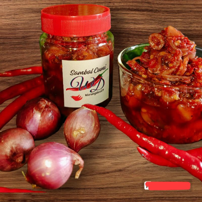 

Sambal cumi/cumi pedas/cumi asin- 150g