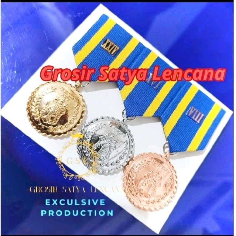 Medali 24 16 8 Tahun Polri