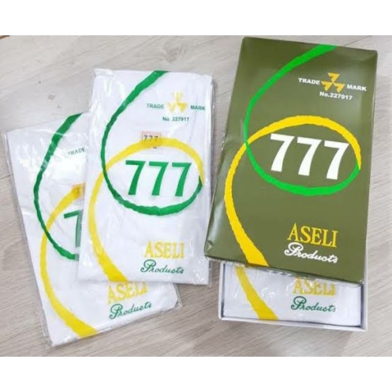 2 pcs singlet kaos 777 dalaman pria dewasa singlet kaos 777 dalaman pria dewasa