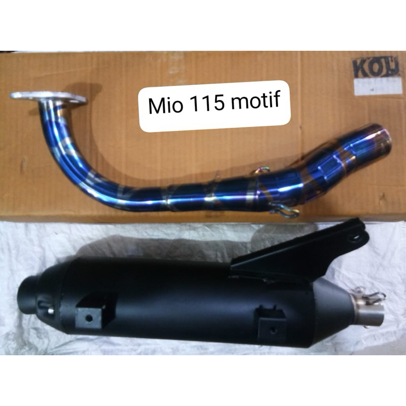knalpot standar tsukigi Kou mahachai embos Kou mio 115 / mio j / mio gt 115 /fino 115 / xride