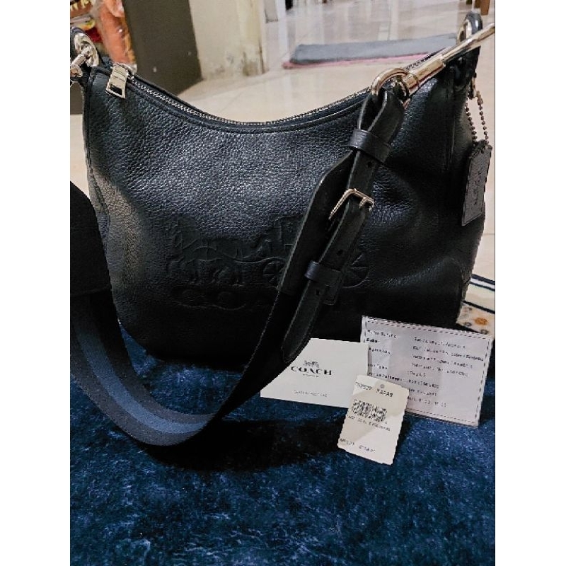 hobo coach shoulder navy