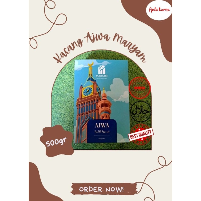 

Kurma Ajwa Maryam500g