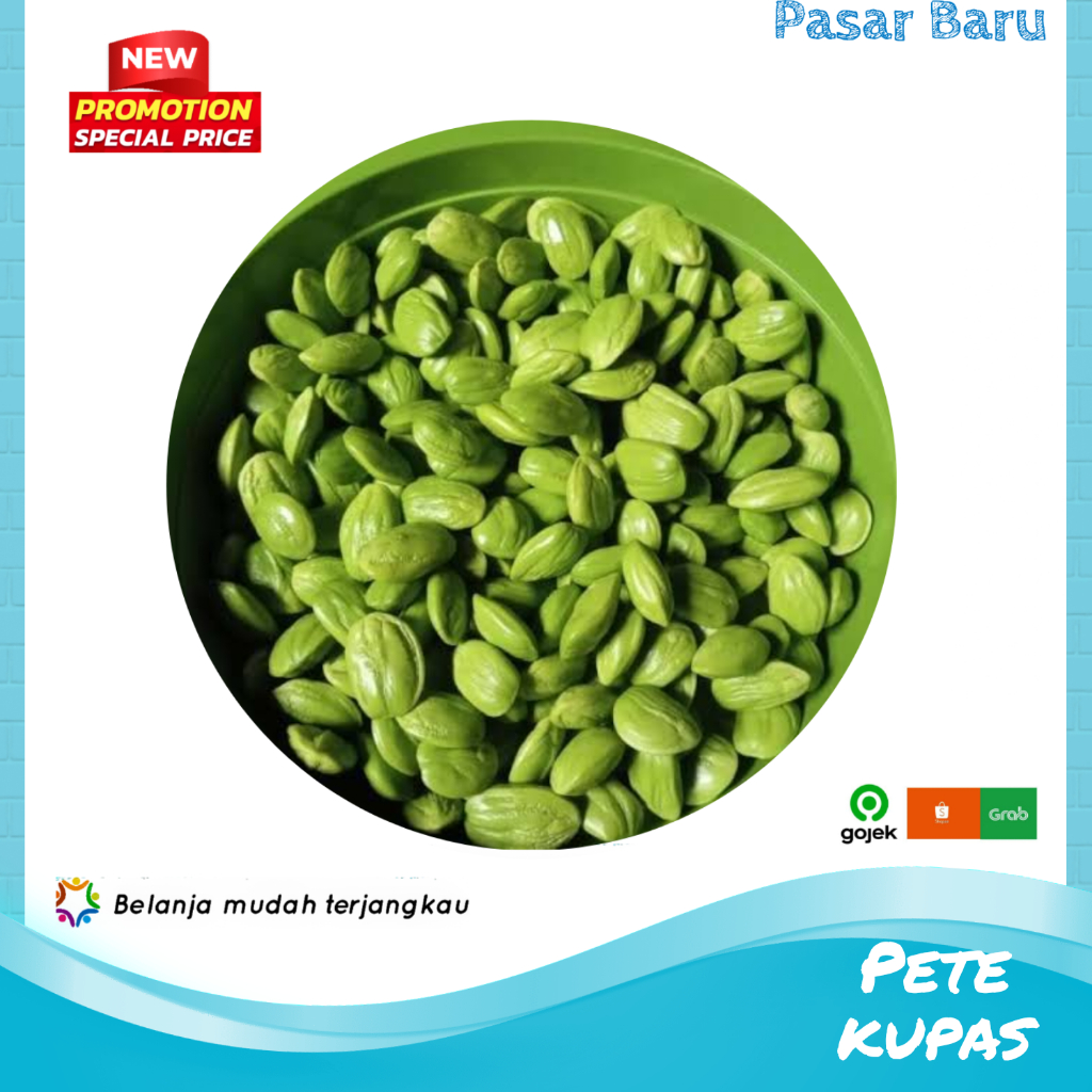 Pete Kupas • 50gram ✓ Murah | Pasar Baru Makassar