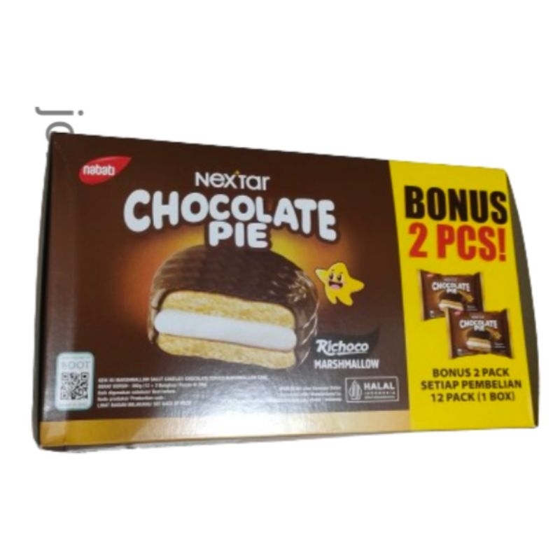 

Nextar Chocolate Pie box isi 12 pcs