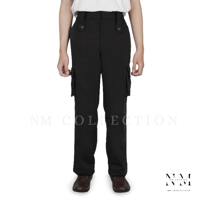 Celana PDL Security Satpam Coklat tua Bahan Twist Ternyaman