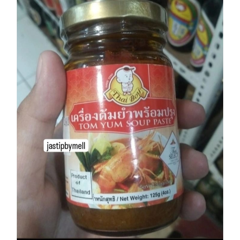 

READY Thai Boy Tom Yum Paste - Bumbu Tomyum Asli Thailand 125gr