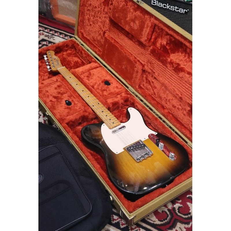 Fender Telecaster Classic 50s Made in Mexico Tahun 2010 Sunburst Color