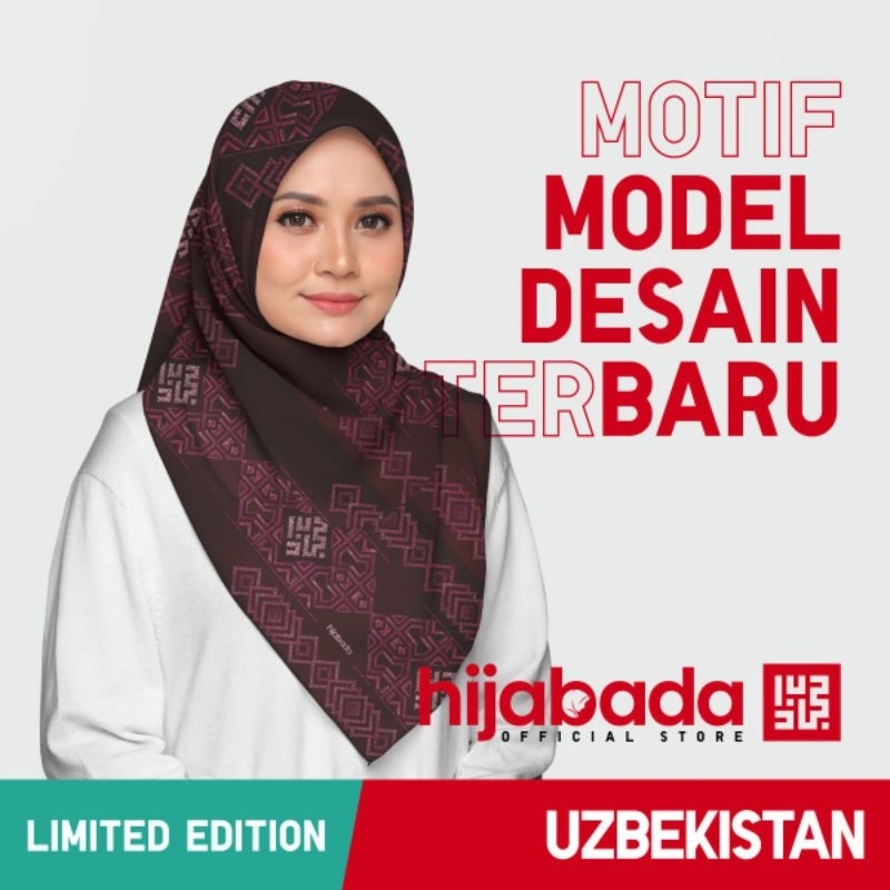 Hijabada Jilbab Terbaru Warna Netral Motif Masjid Hijab Segi Empat Motif islami arab Model Terbaru y