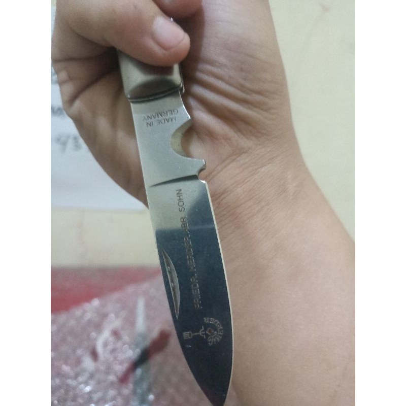 Herder Cap Garpu Lipat Original Made In Solingen Germany, imut, mungil bisa masuk kantong/tas kecil