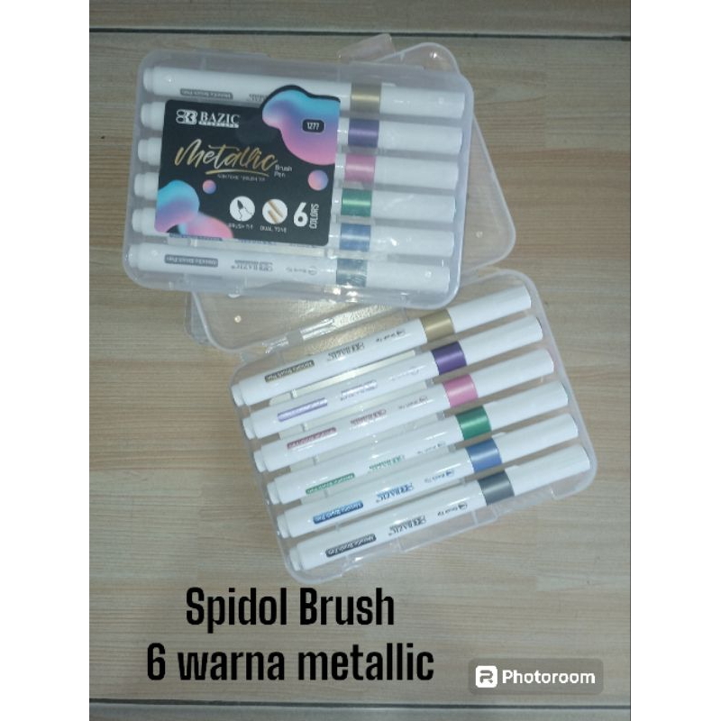 

Spidol Brush 6 warna