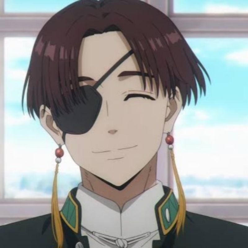 Aksesoris Suo Hayato Anime Wind Breaker/ Anting Suo Hayato Anime Wind Breaker/ Penutuh mata Suo Haya