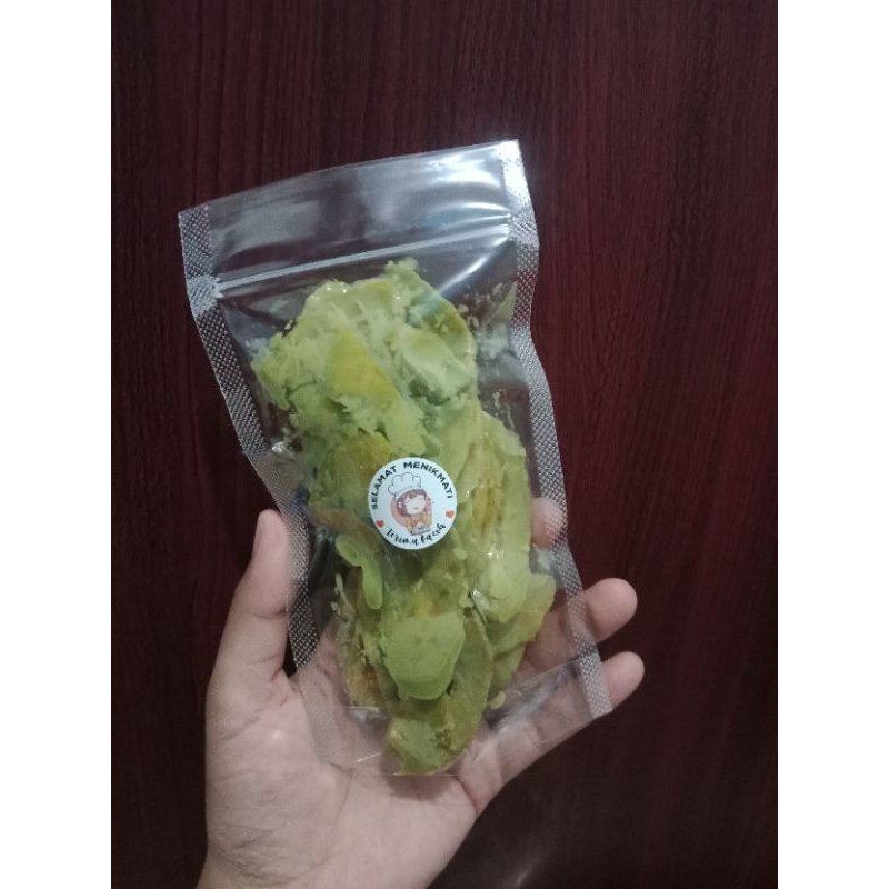

kripik pisang coklat lumer