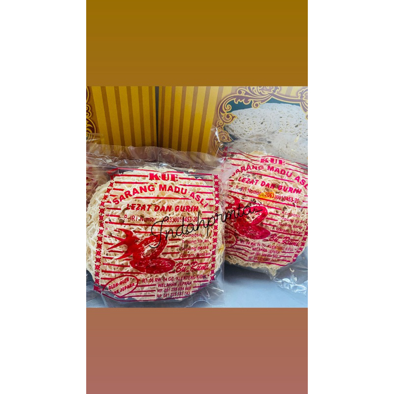 

Oleh oleh Khas Jepara Sarang Madu Welahan