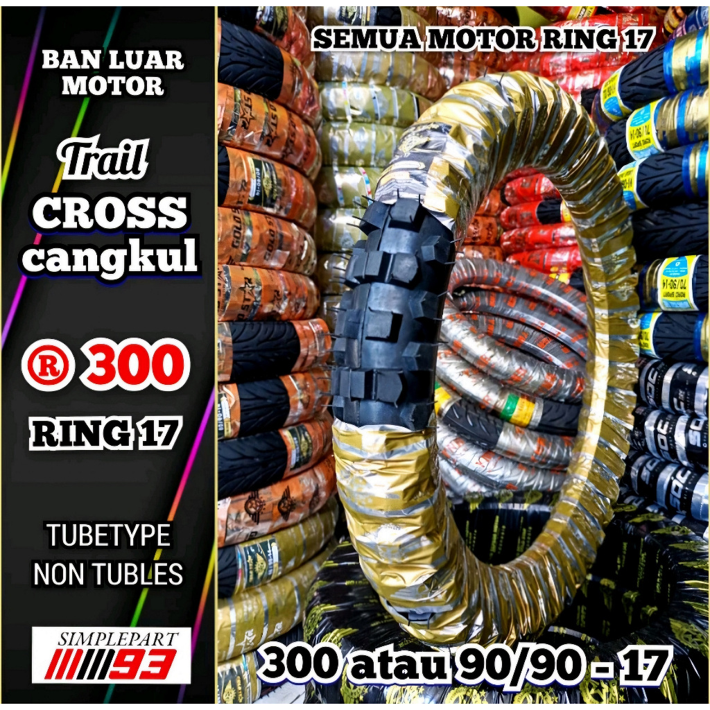 ban cross 300 ring 17 ban revo jupiter karisma smash shogun