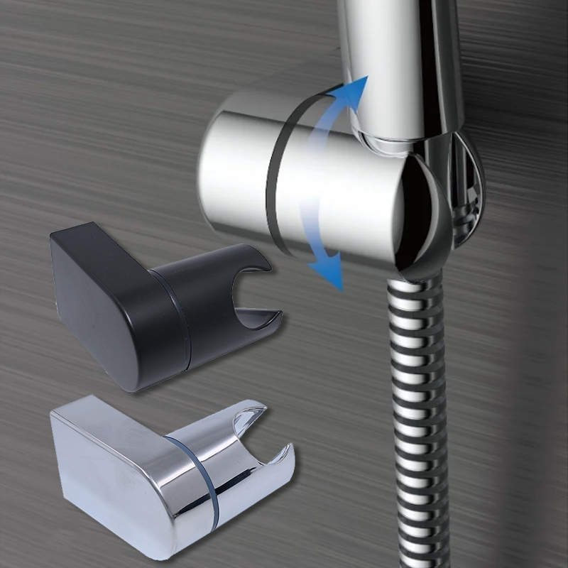 Holder Shower Dudukan Shower Penyangga Kepala Shower Gantungan Shower Abs Chrome 360 Derajat