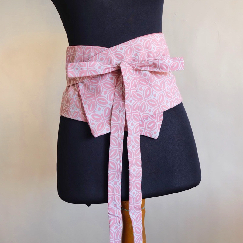 Obi Belt Sabuk Batik Pink