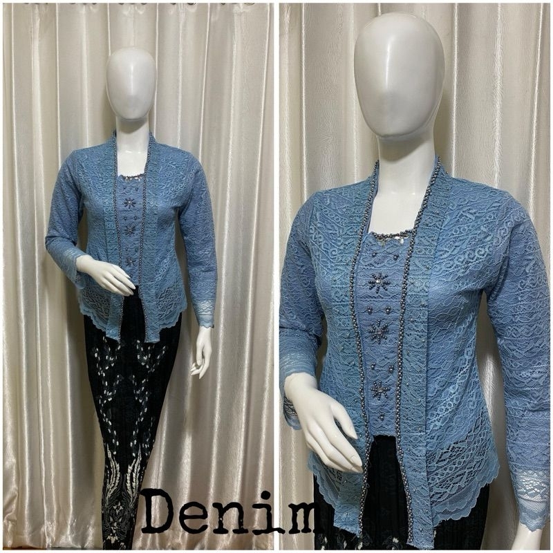 KEBAYA KUTU BARU BROKAT BLUS/KEBAYA BROKAT/KUTU BARU BROKAT PAYET/KEBAYA KONDANGAN/KEBAYA