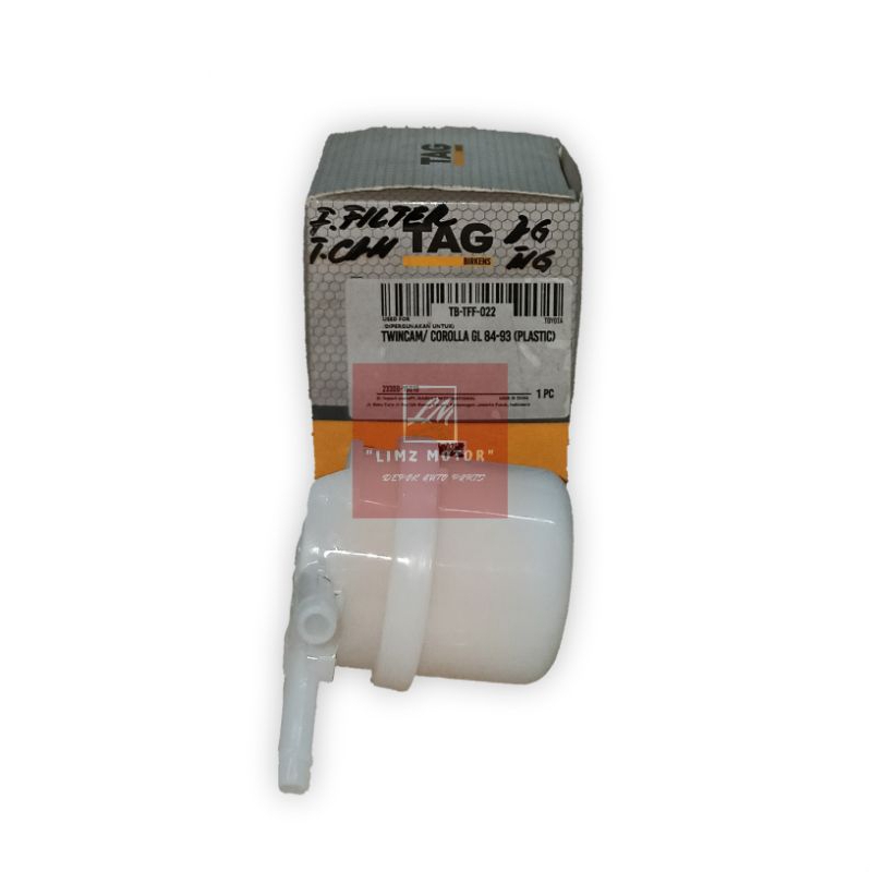 Fuel Filter-Filter Bahan Bakar Bensin Toyota Twincam & Corolla GL 84-93 Plastic