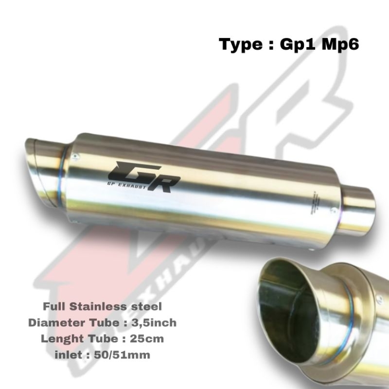 silincer original Gr type gp1 Mp6