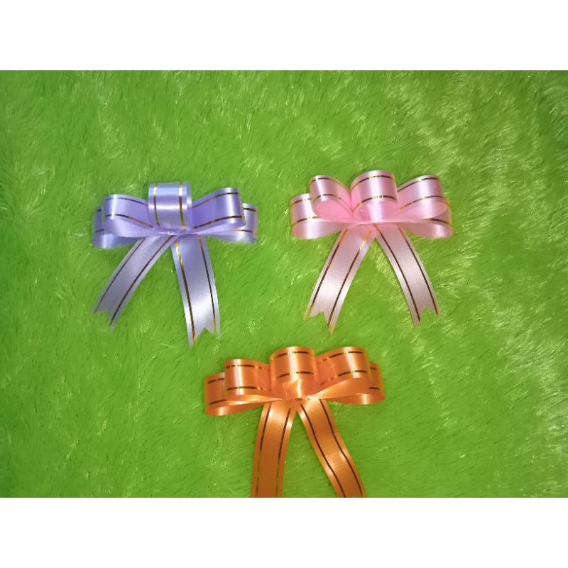

pita instan dari pita jepang sudah jadi tinggal pasang ukuran 8cm