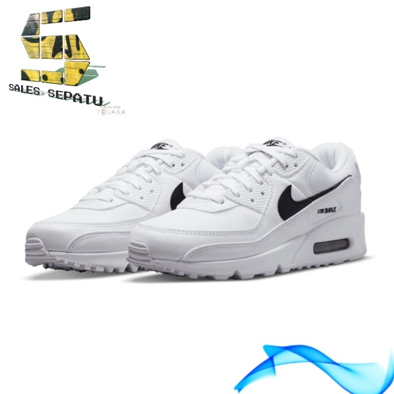 NIKE AIR MAX 90 WHITE BLACK